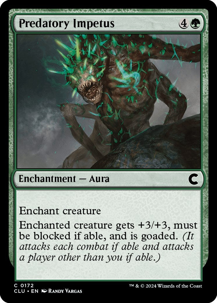 Predatory Impetus (172) [CLU]