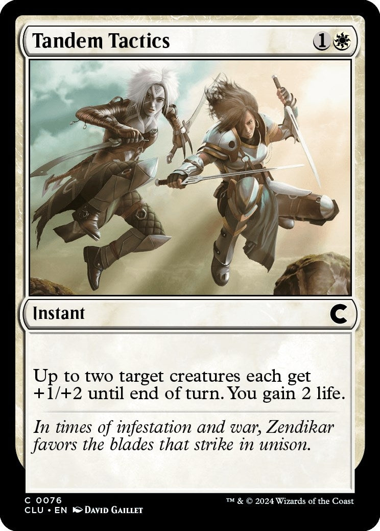 Tandem Tactics (76) [CLU]