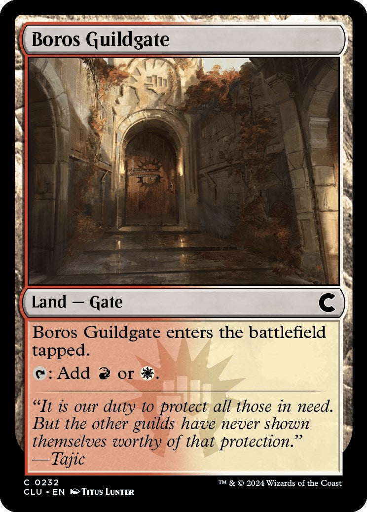 Boros Guildgate (232) [CLU]