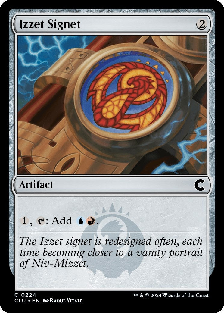 Izzet Signet (224) [CLU]