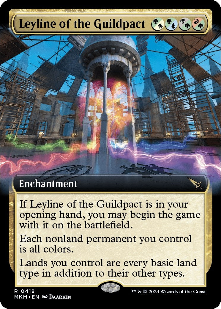 Leyline of the Guildpact Extended Art (418) [MKM]