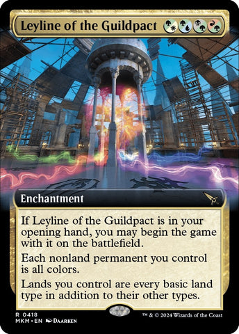 Leyline of the Guildpact Extended Art (418) [MKM]
