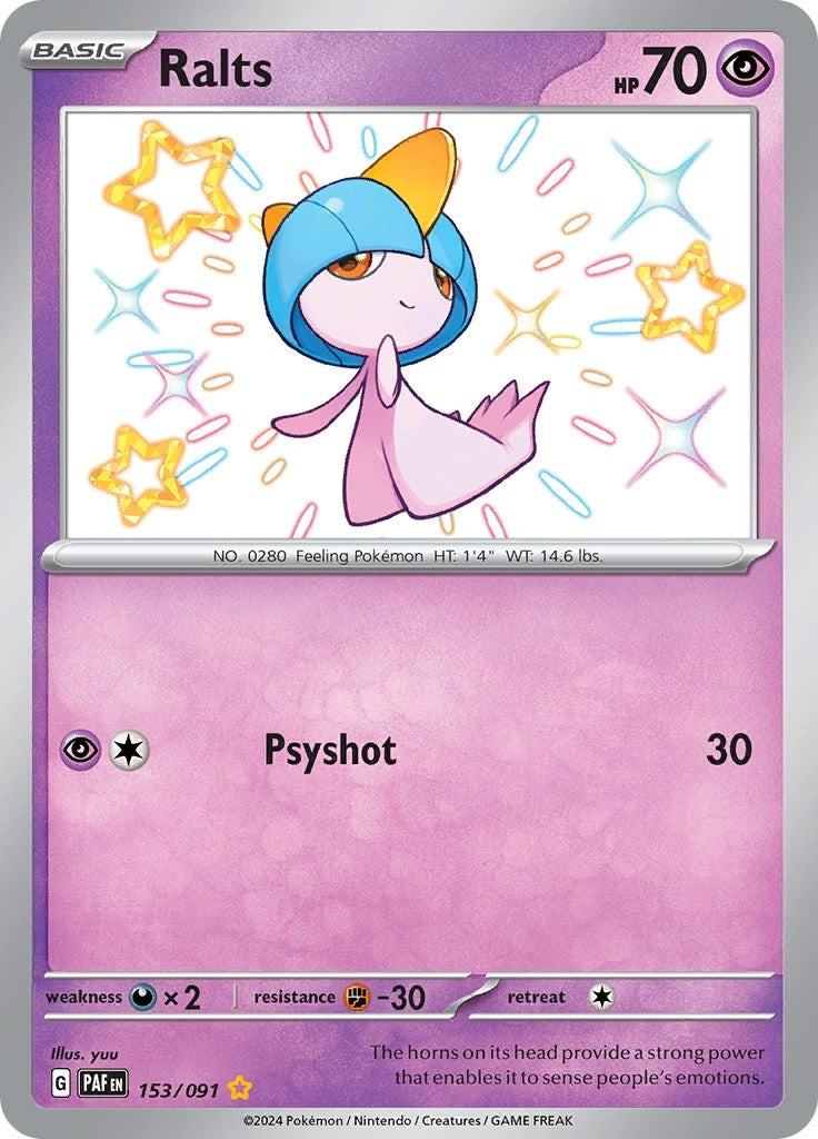 Ralts 153 091 (153/091) [PAF]