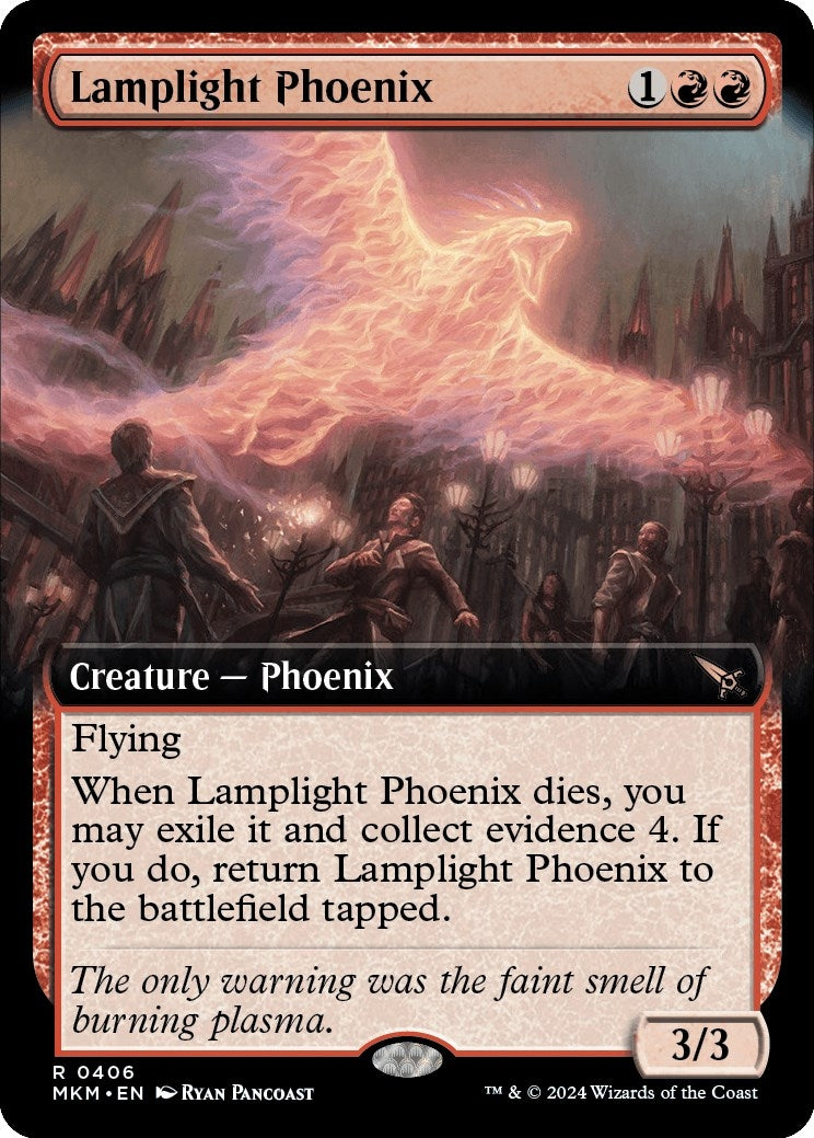 Lamplight Phoenix Extended Art (406) [MKM]