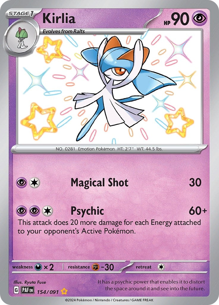 Kirlia 154 091 (154/091) [PAF]