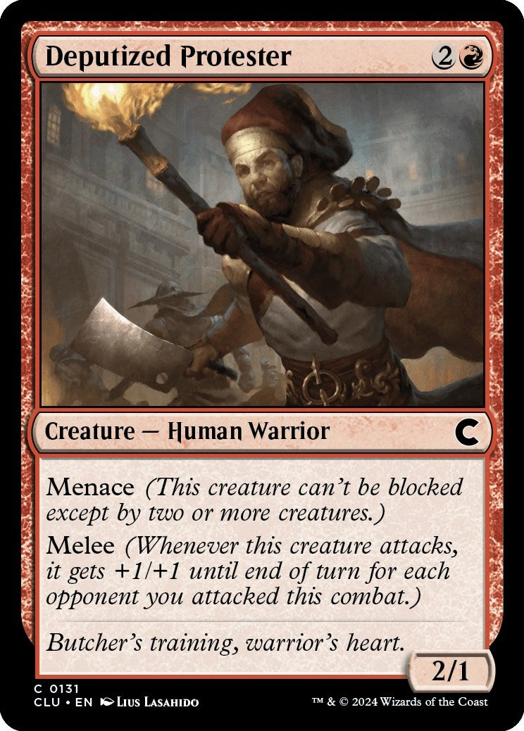 Deputized Protester (131) [CLU]