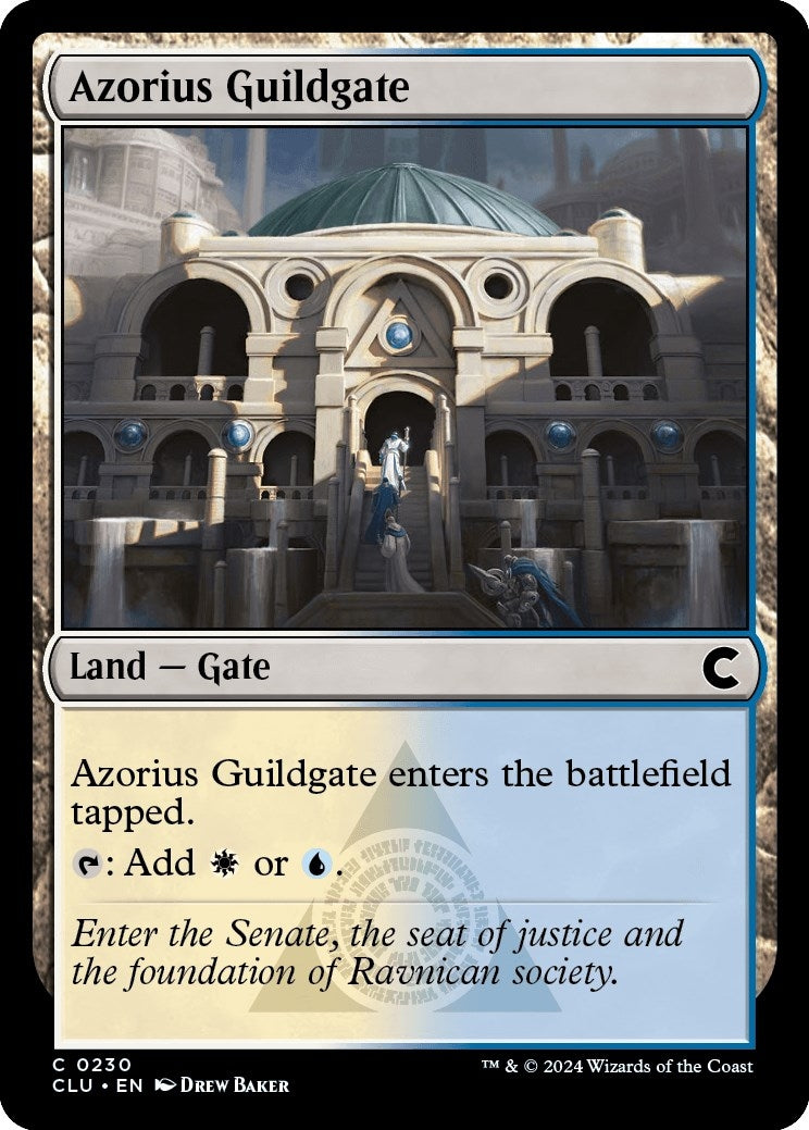 Azorius Guildgate (230) [CLU]
