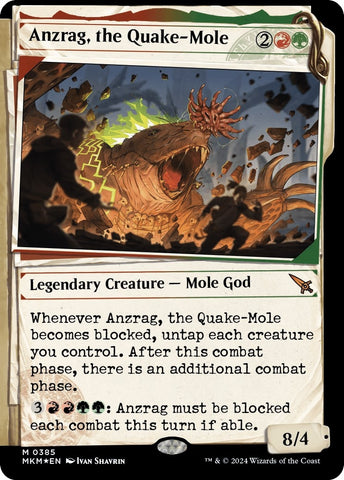 Anzrag the Quake Mole Showcase Invisible Ink (385) [MKM]