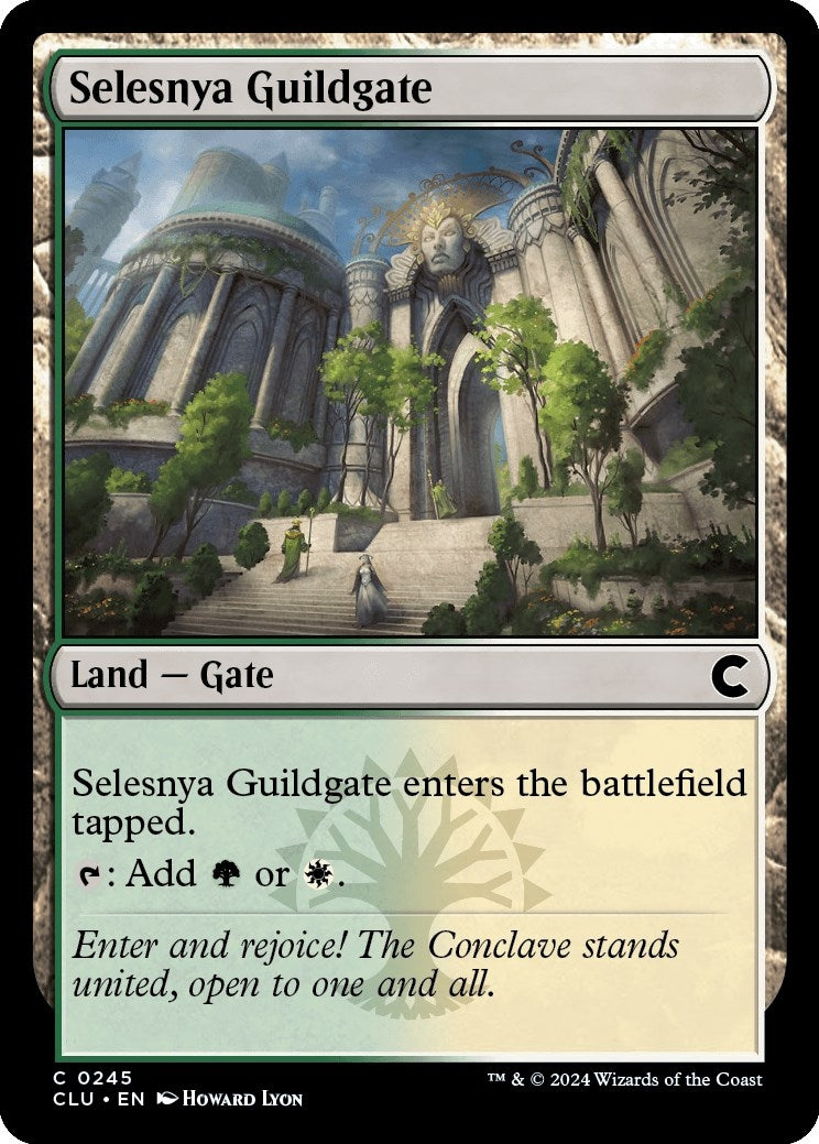 Selesnya Guildgate (245) [CLU]