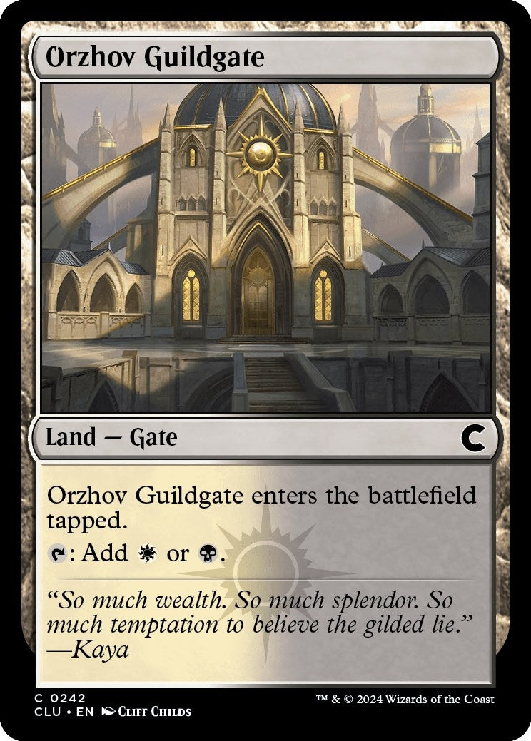Orzhov Guildgate (242) [CLU]