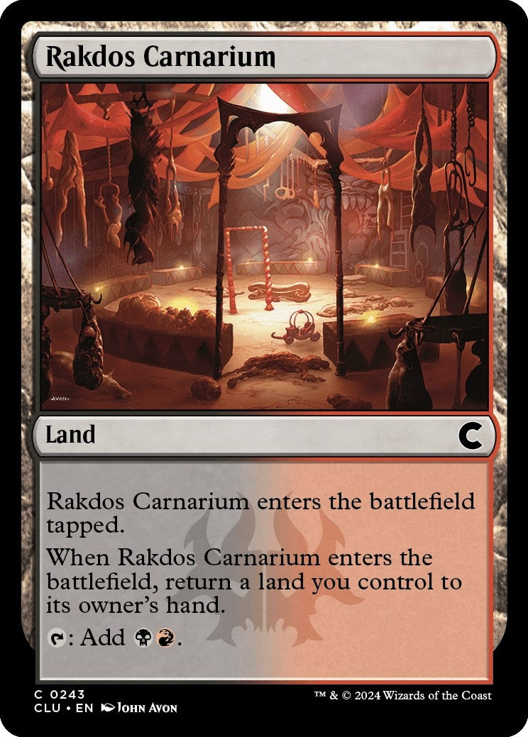 Rakdos Carnarium (243) [CLU]