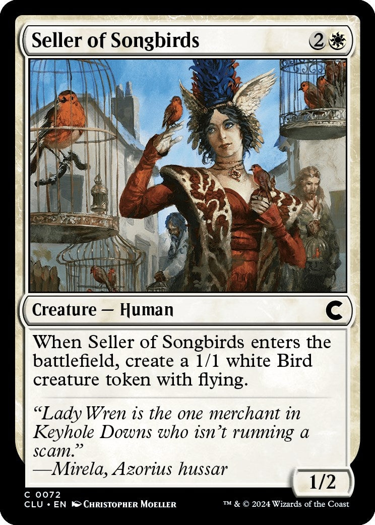 Seller of Songbirds (72) [CLU]