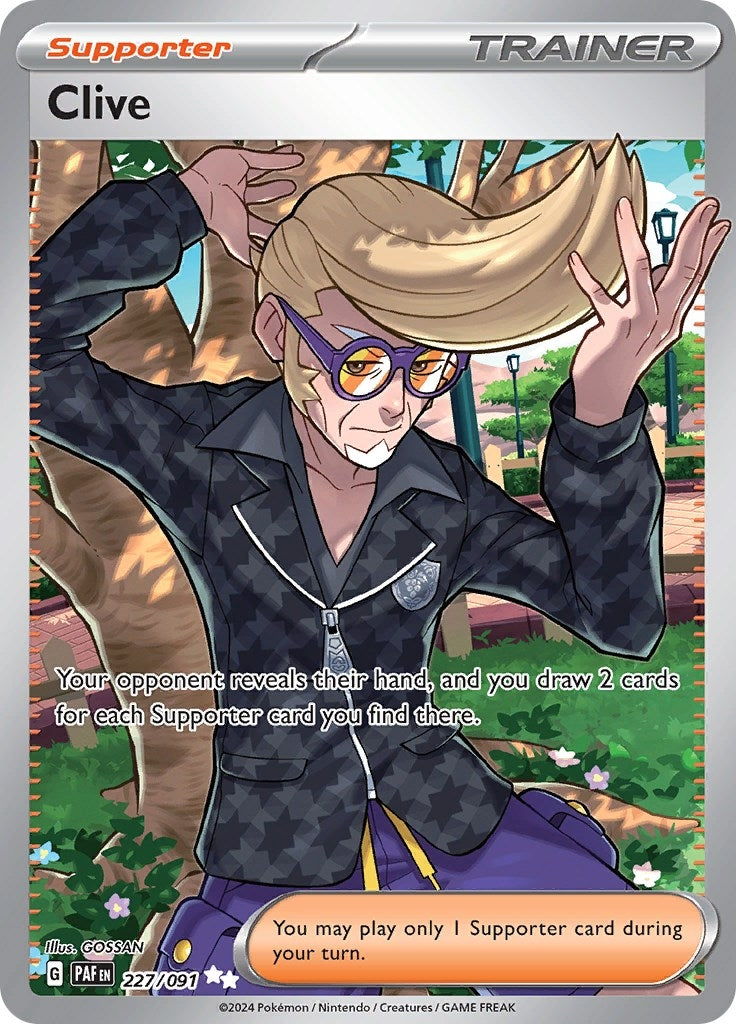 Clive (227/091) (SV: Paldean Fates)