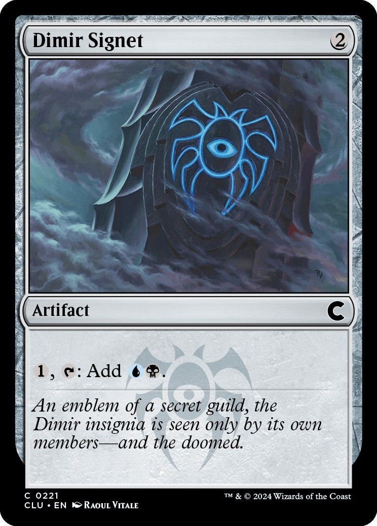Dimir Signet (221) [CLU]