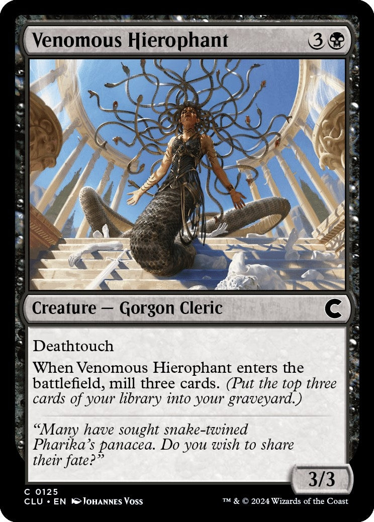 Venomous Hierophant (125) [CLU]