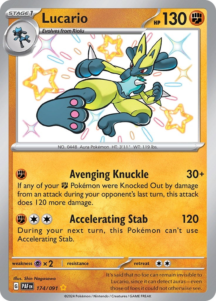 Lucario (174/091) [PAF]