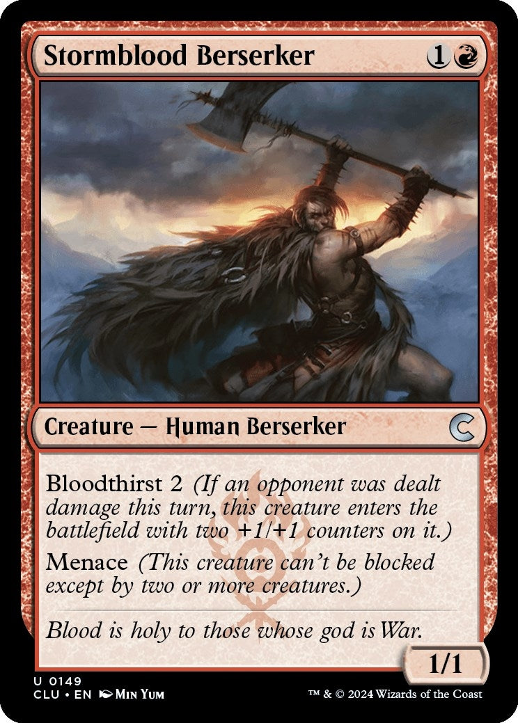 Stormblood Berserker (149) [CLU]
