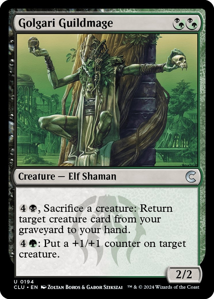 Golgari Guildmage [Ravnica: Clue Edition]