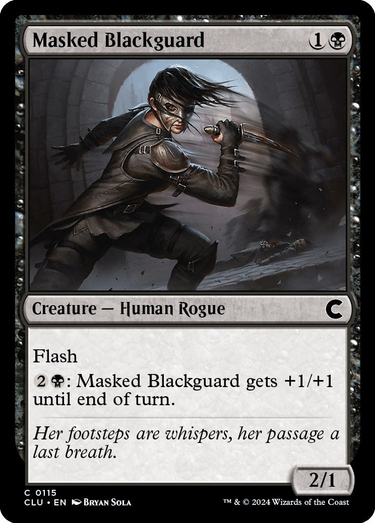 Masked Blackguard (115) [CLU]