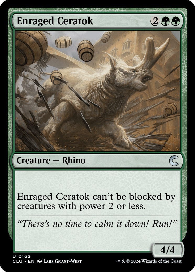 Enraged Ceratok (162) [CLU]