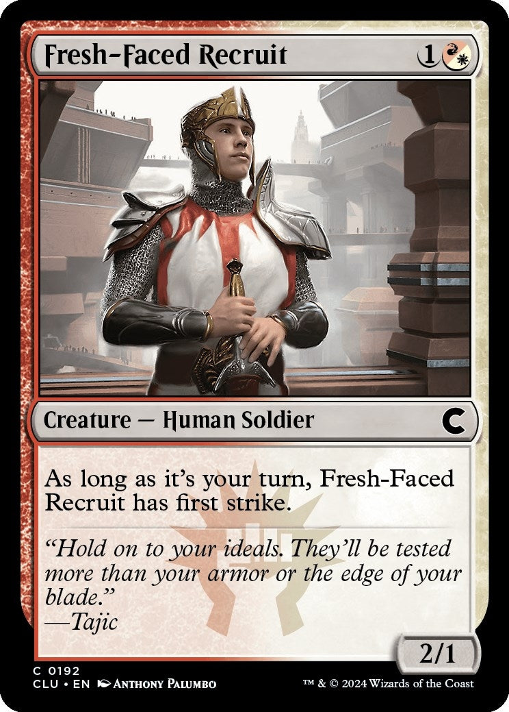 Fresh Faced Recruit (192) [CLU]