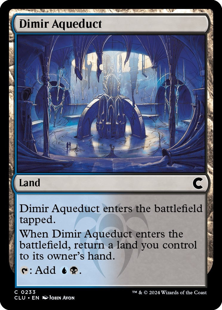 Dimir Aqueduct (233) [CLU]