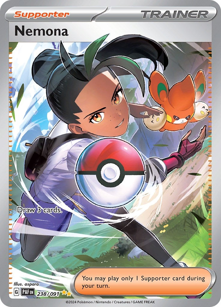 Nemona (238/091) (SV: Paldean Fates)