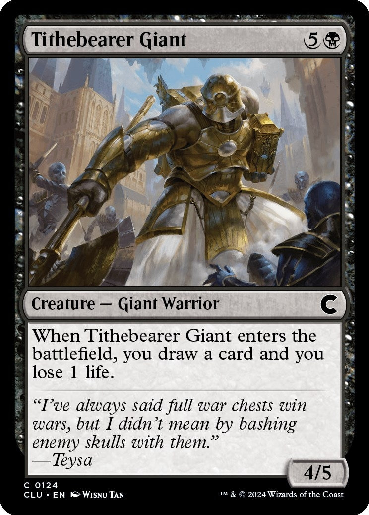 Tithebearer Giant (124) [CLU]