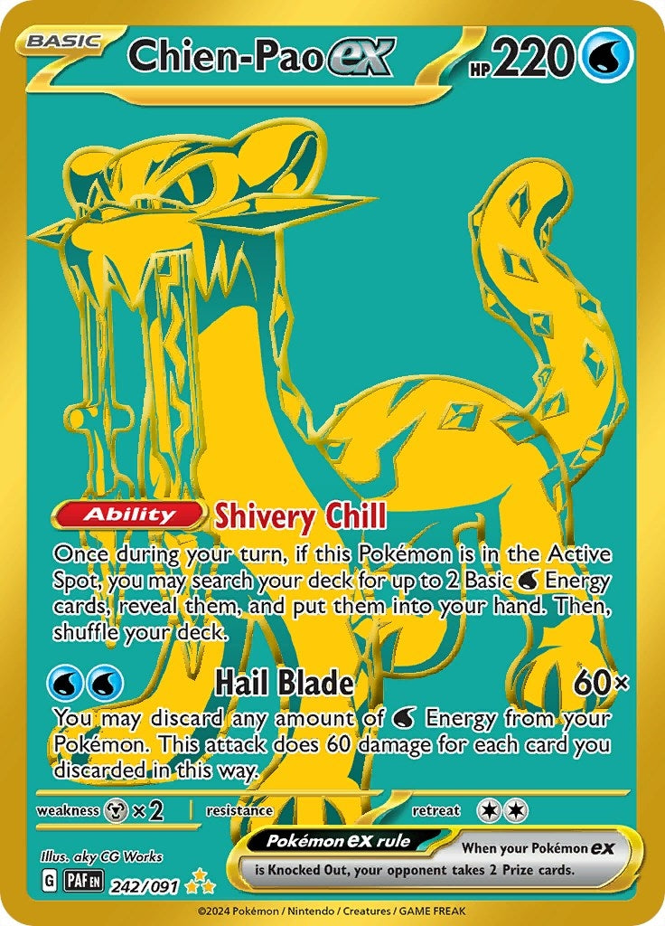 Chien-Pao ex (242/091) (SV: Paldean Fates)