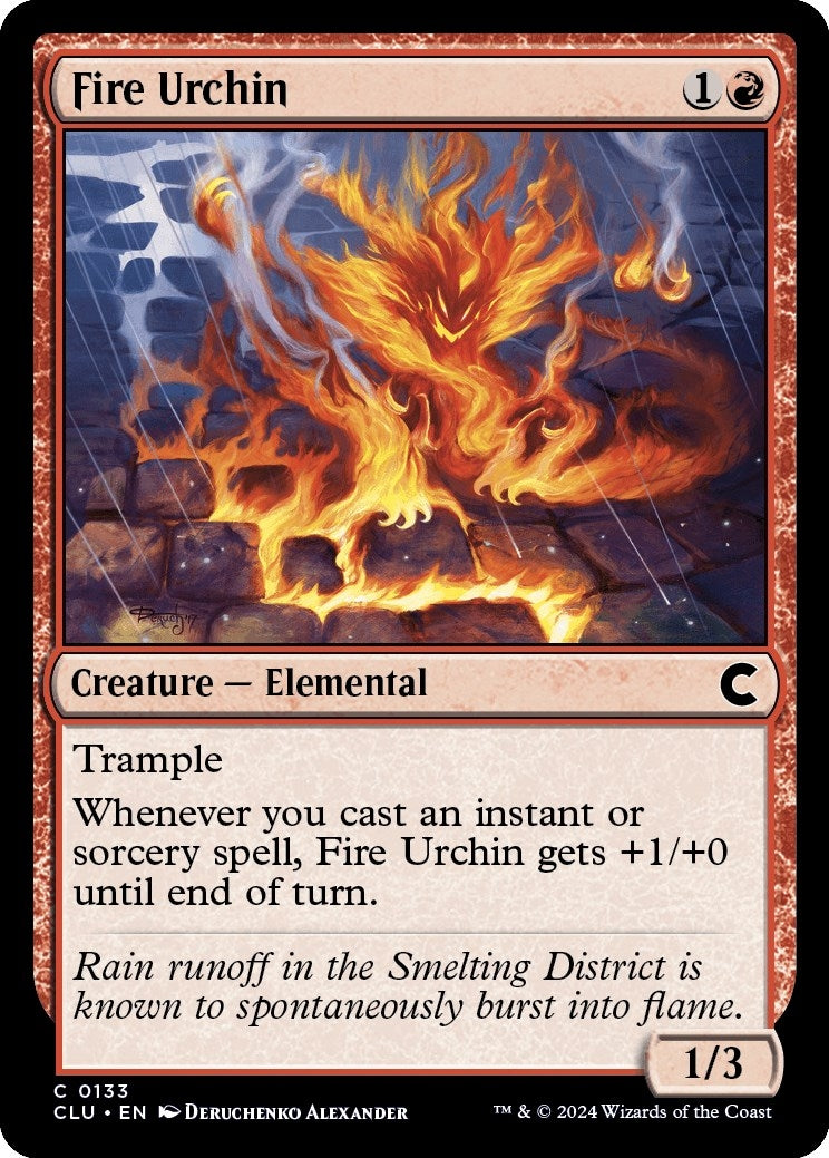 Fire Urchin (133) [CLU]