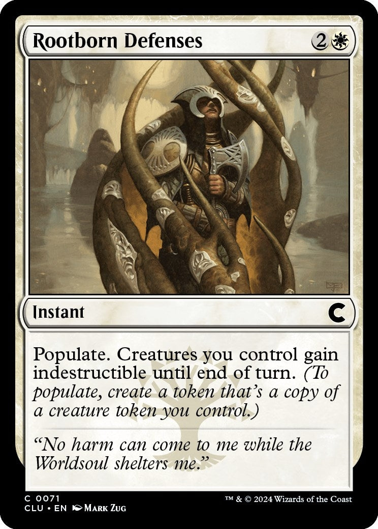 Rootborn Defenses (71) [CLU]