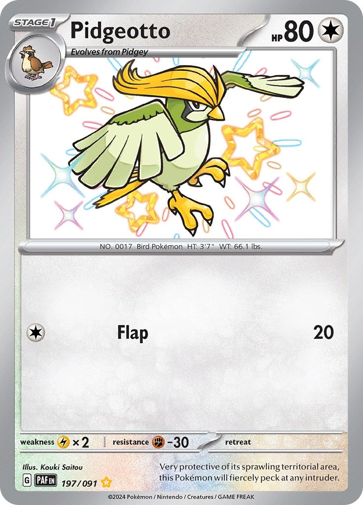 Pidgeotto (197/091) [PAF]