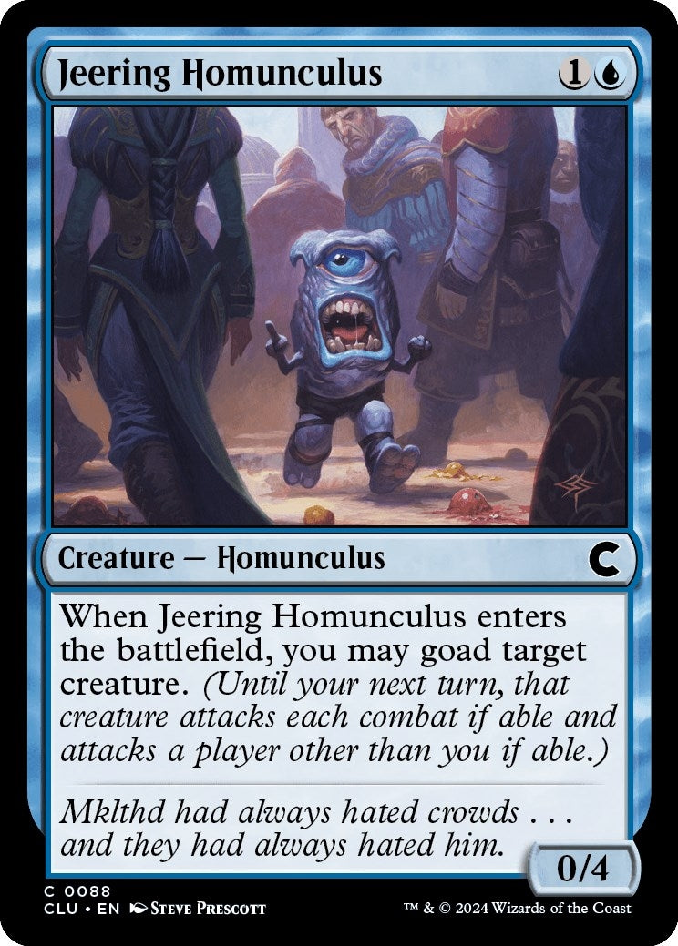 Jeering Homunculus (88) [CLU]