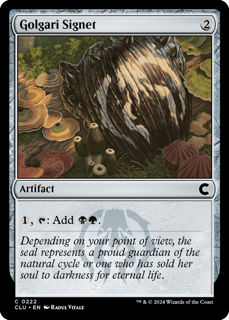 Golgari Signet [Ravnica: Clue Edition]