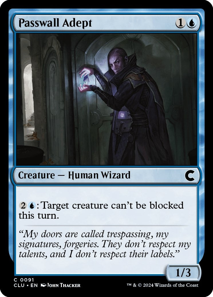 Passwall Adept (91) [CLU]