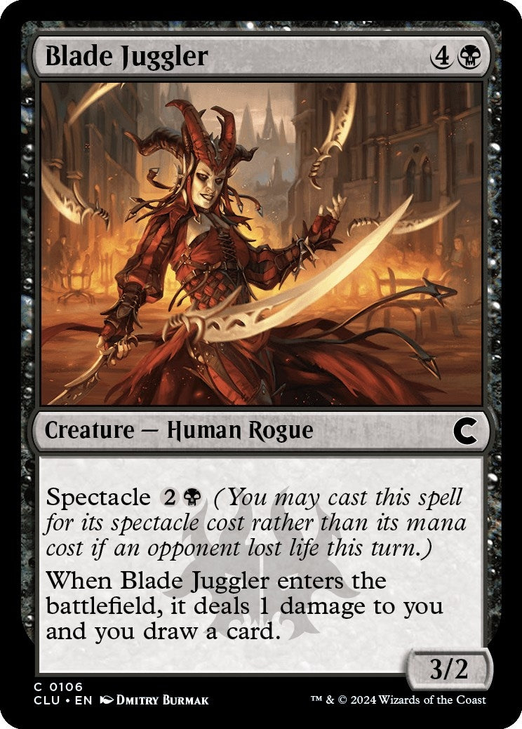 Blade Juggler (106) [CLU]