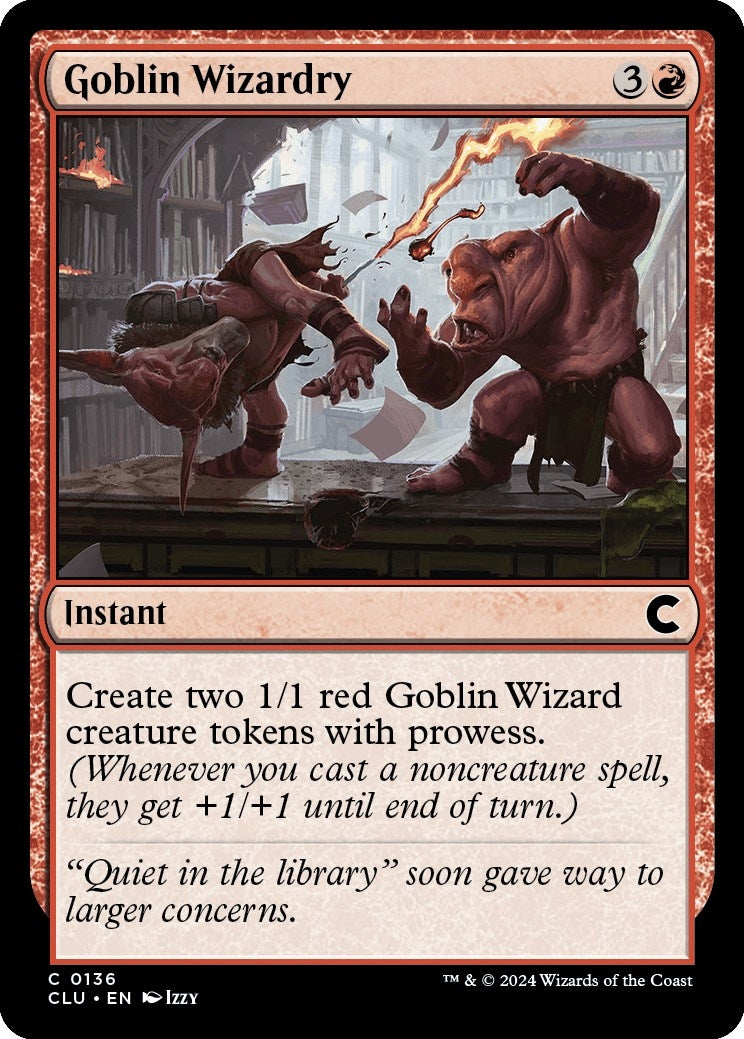 Goblin Wizardry (136) [CLU]