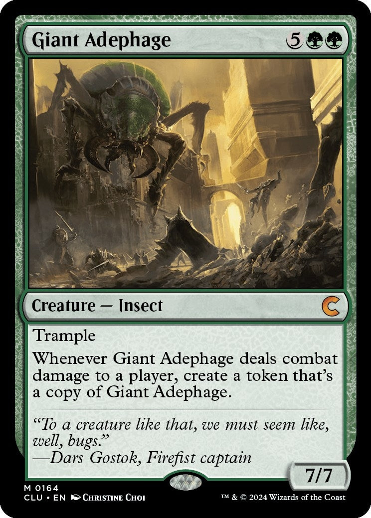 Giant Adephage (164) [CLU]