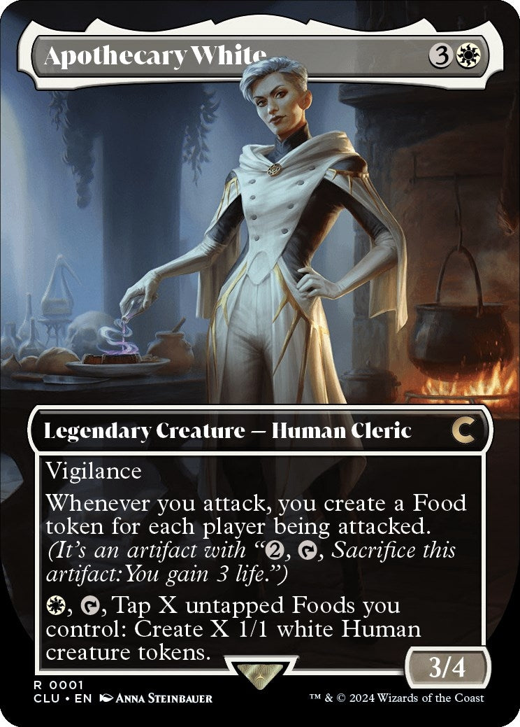 Apothecary White Borderless (1) [CLU]