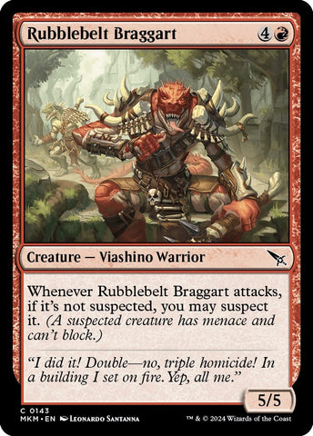 Rubblebelt Braggart [Murders at Karlov Manor]