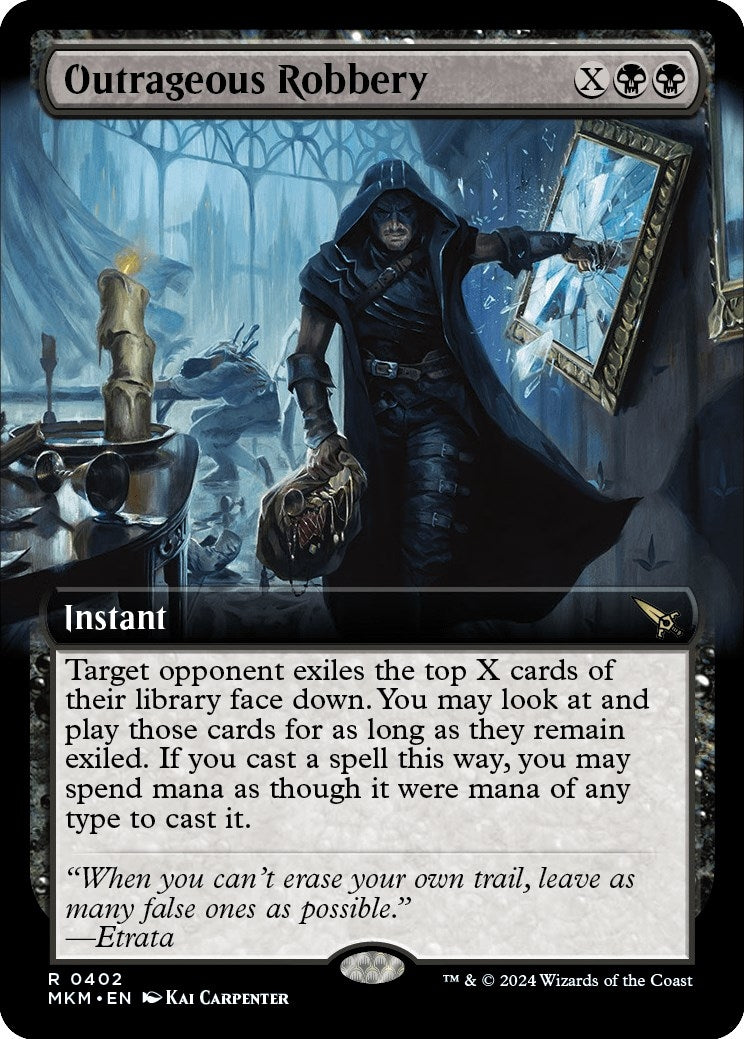 Outrageous Robbery Extended Art (402) [MKM]