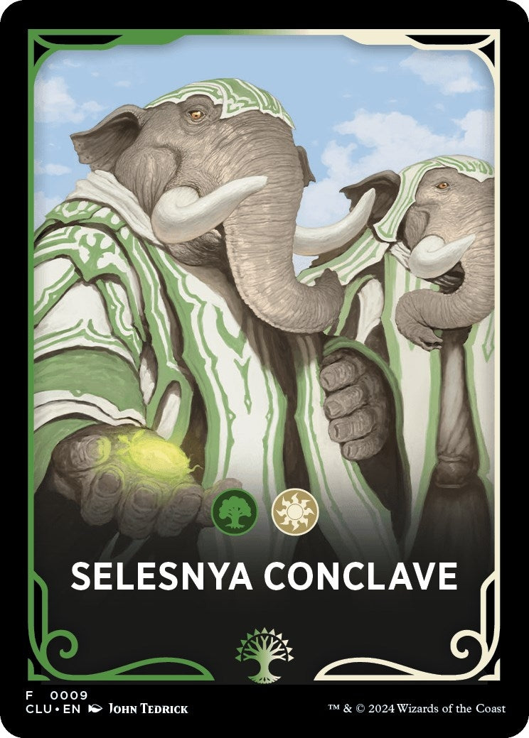 Selesnya Conclave Theme Card (9) [CLU]
