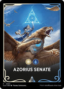 Azorius Senate Theme Card (1) [CLU]