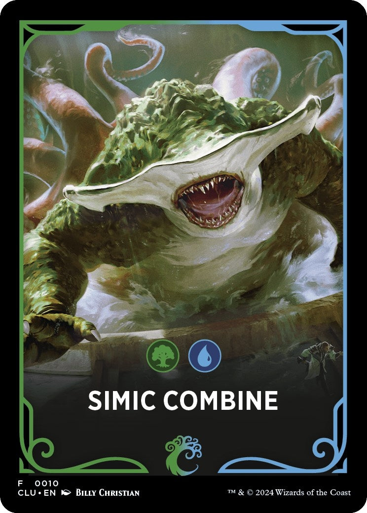 Simic Combine Theme Card (10) [CLU]