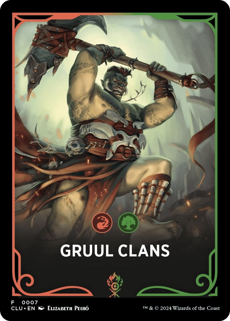 Gruul Clans Theme Card (7) [CLU]