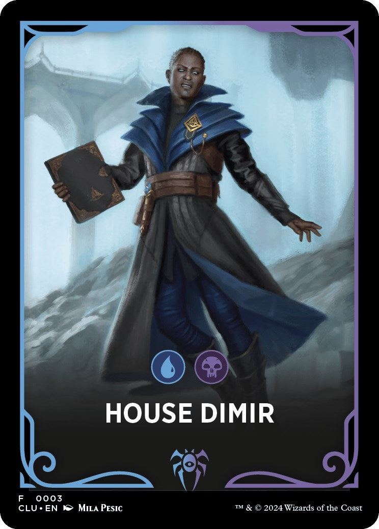 House Dimir Theme Card (3) [CLU]