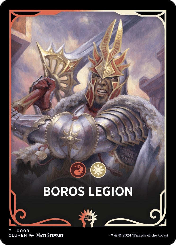 Boros Legion Theme Card (8) [CLU]
