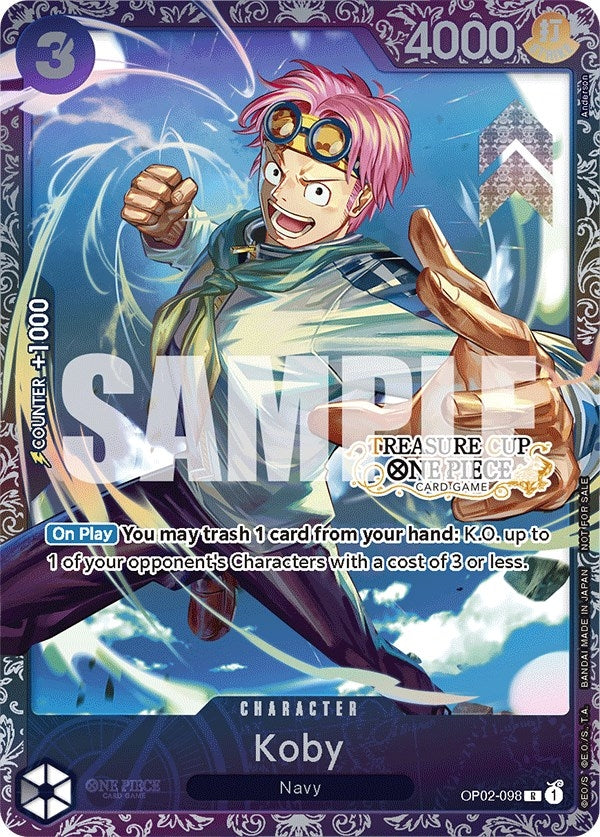 Koby Treasure Cup (OP02-098) [OP-PR]