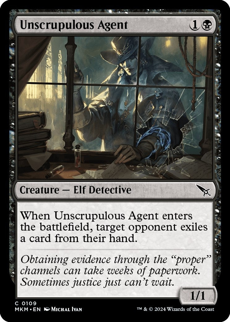 Unscrupulous Agent [Murders at Karlov Manor]