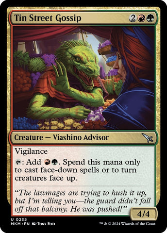 Tin Street Gossip [Murders at Karlov Manor]